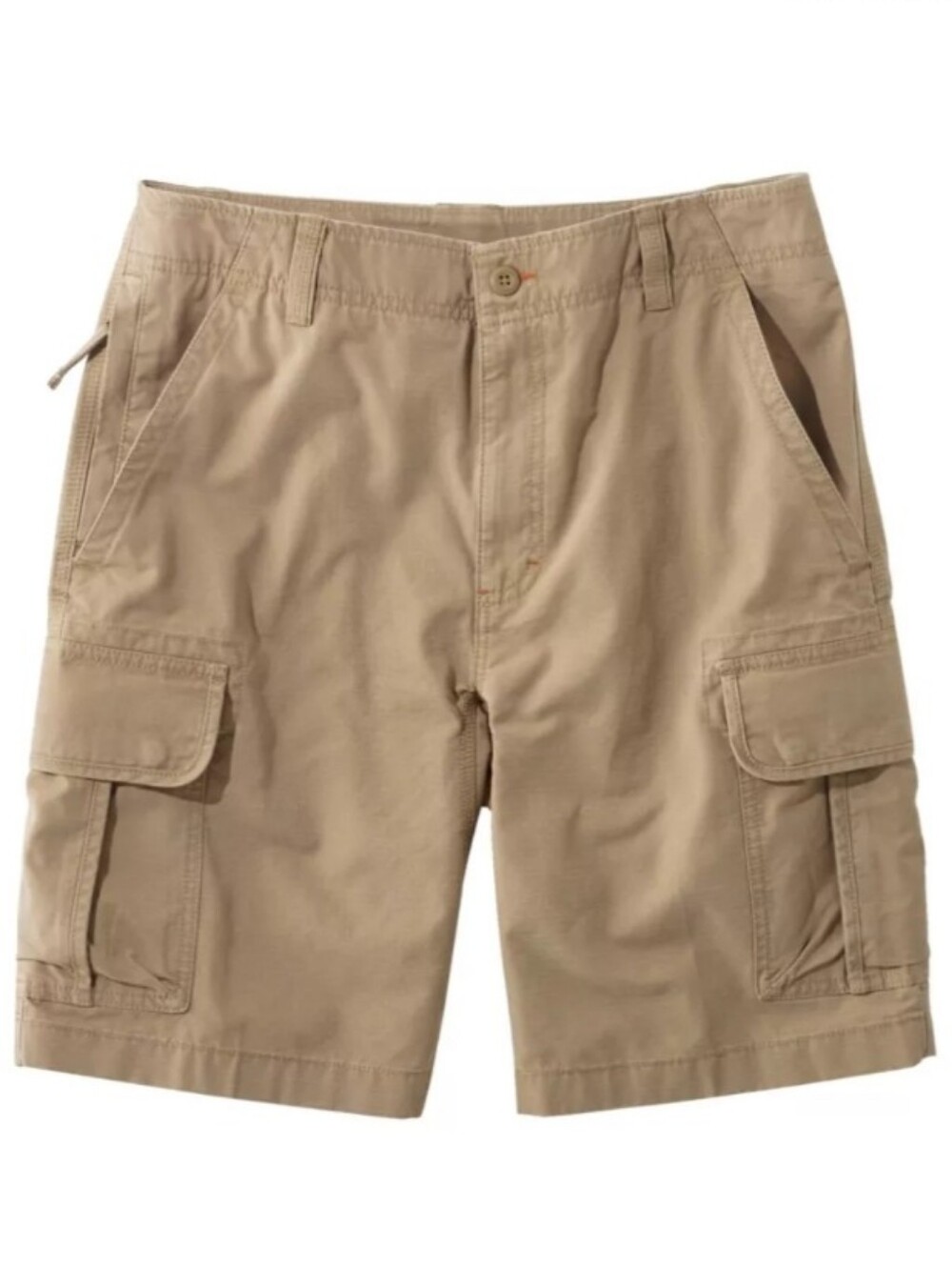 Men's L.L.Bean Allagash Cargo Shorts, 10" Dark Khaki Size 36